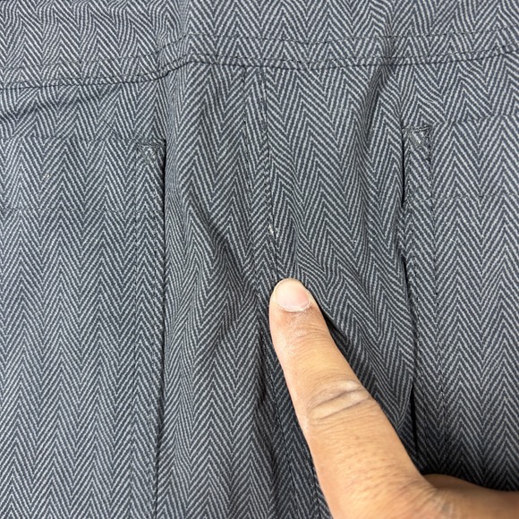 Eddie Bauer Ascent Shorts Men's 36 Charcoal Herringbone Outdoor Utility - Picture 8 of 8